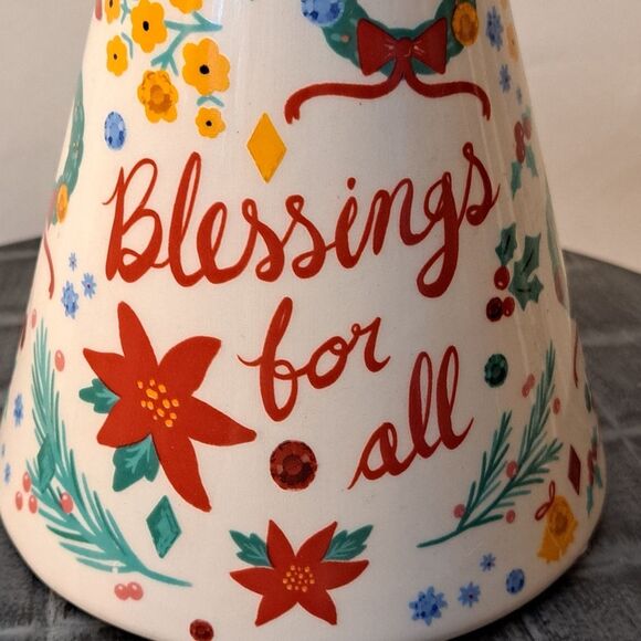 ST. NICHOLAS SQUARE "BLESSING FOR ALL" CERAMIC TREE DECOR - NWT - Picture 2 of 12
